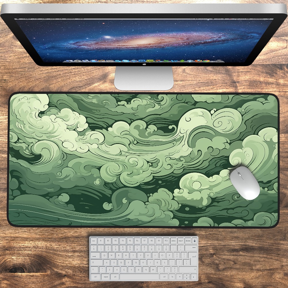 Desk Setup Aesthetic - Alfombrilla de ratón Primordial Earth, alfombrilla