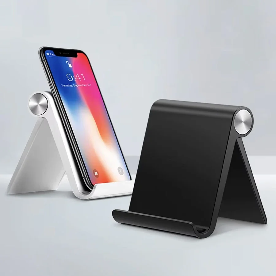 Dual Phone Holder - Soporte Ajustable y Plegable para Teléfono,