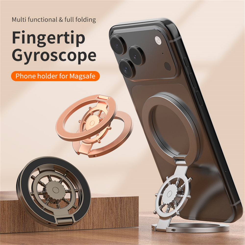 Desk Setup Stand - Soporte Magnético para Teléfono con Giroscopio