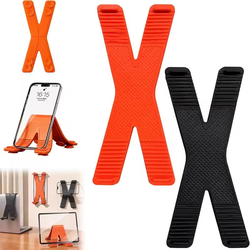 Dual Phone Holder - Soporte de silicona en forma de