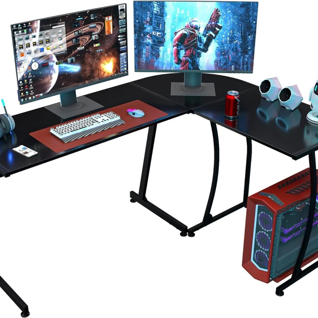 Desk Setup Notebook - Escritorio de juegos en forma de