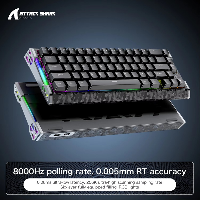 Teclado con eje magnético de f - Desk Setup Pegboard reseña y precio