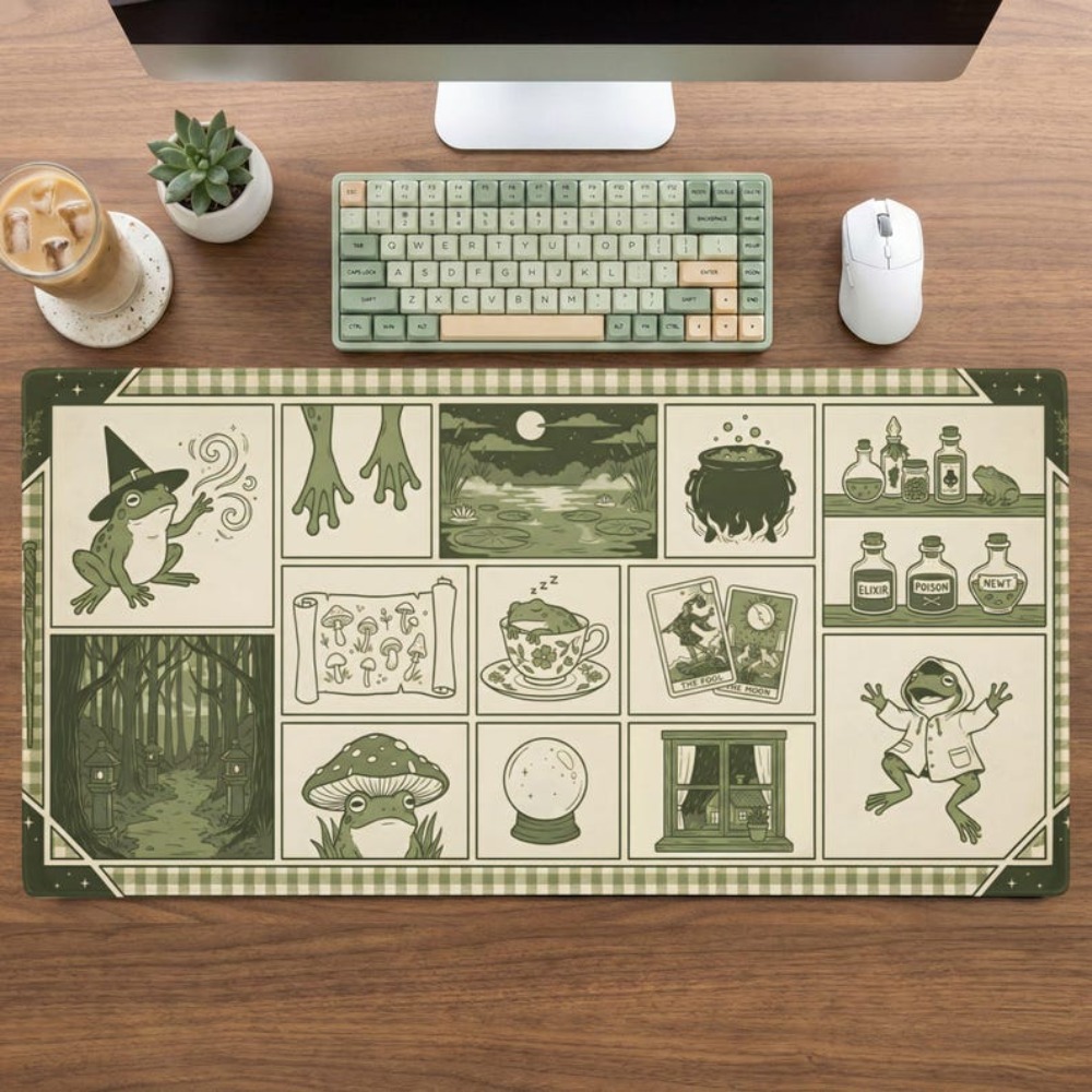Alfombrilla de escritorio Witc - Desk Setup Aesthetic reseña y precio