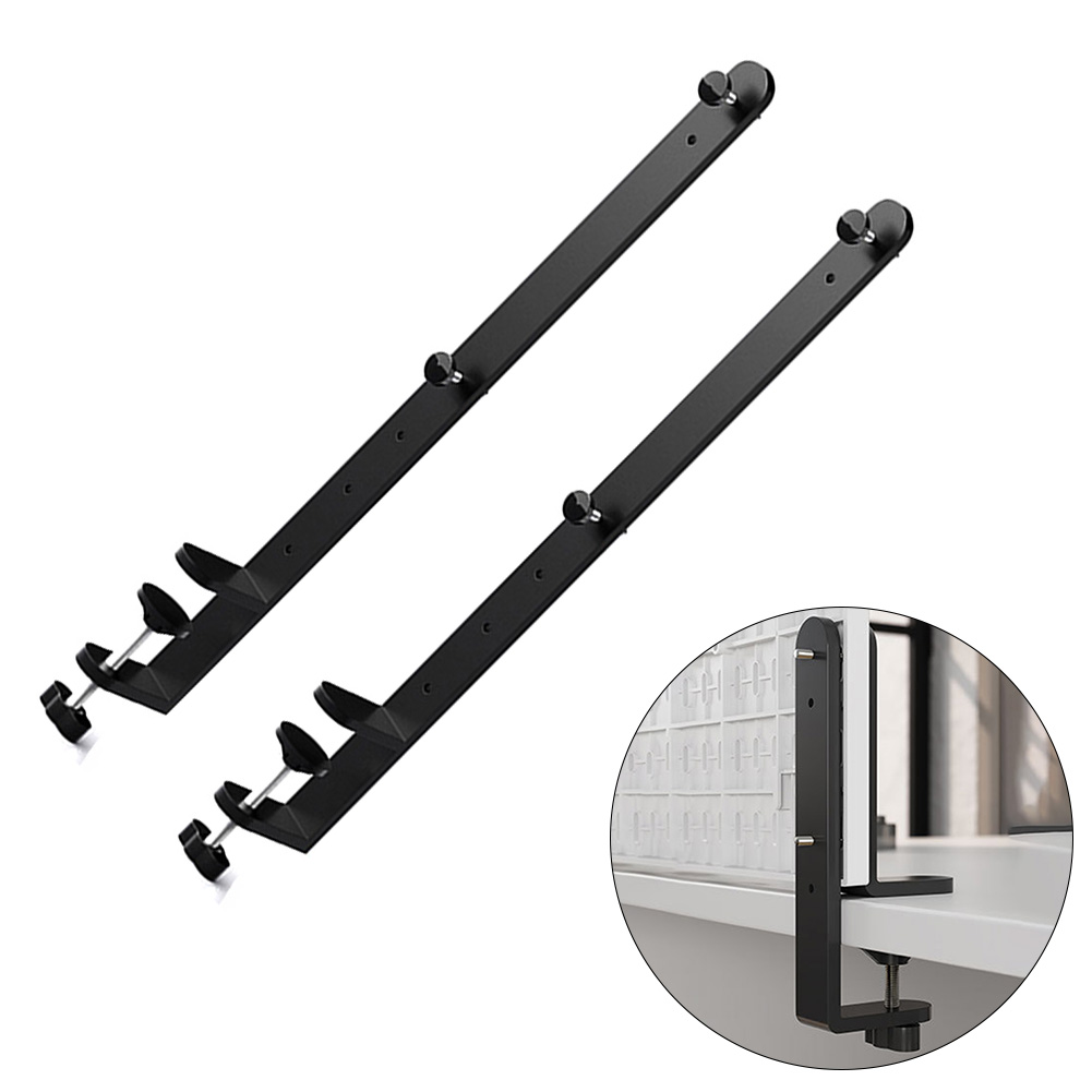 Abrazadera de escritorio exten - Desk Setup Pegboard reseña y precio