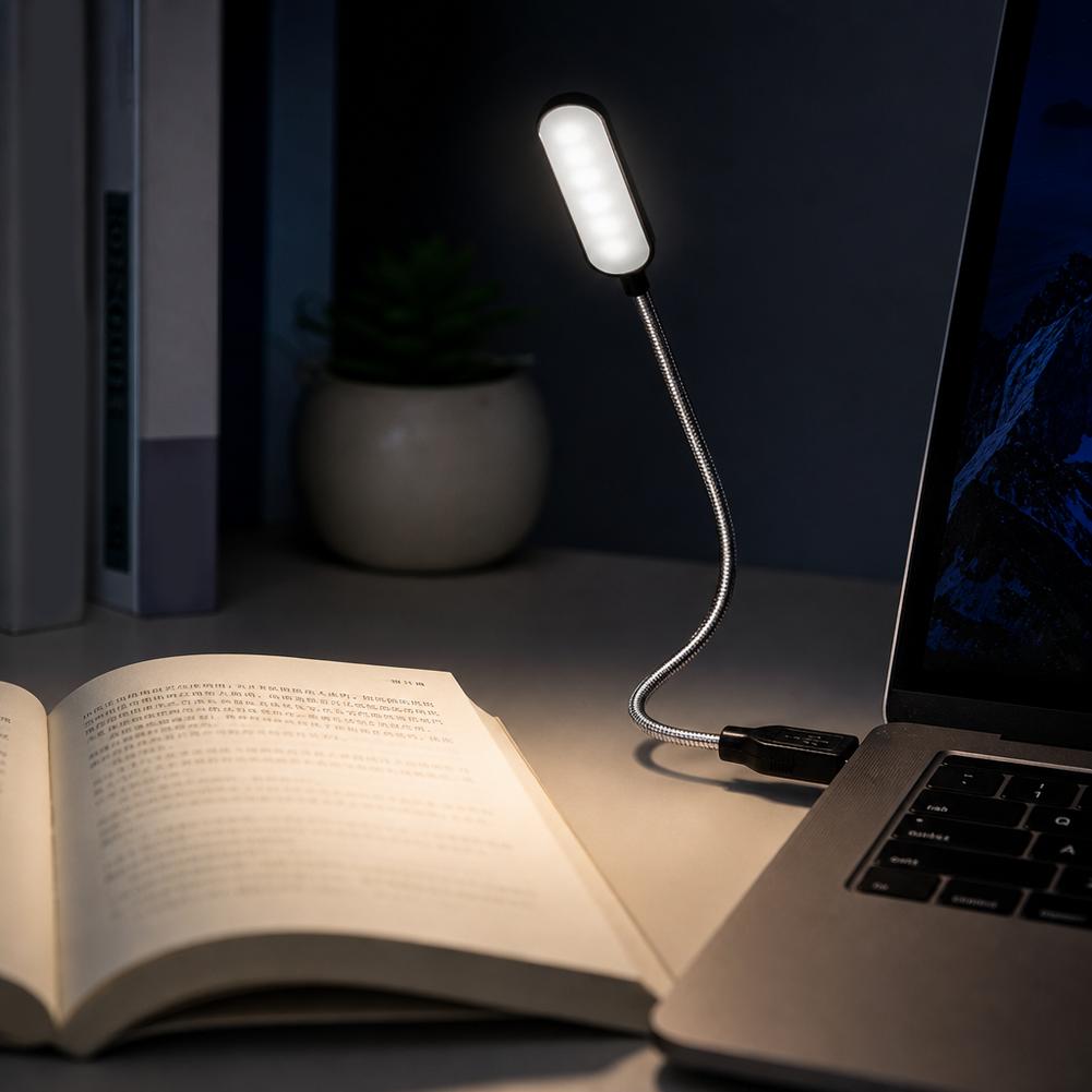 Lámpara de lectura LED con con - Desk Setup Notebook reseña y precio