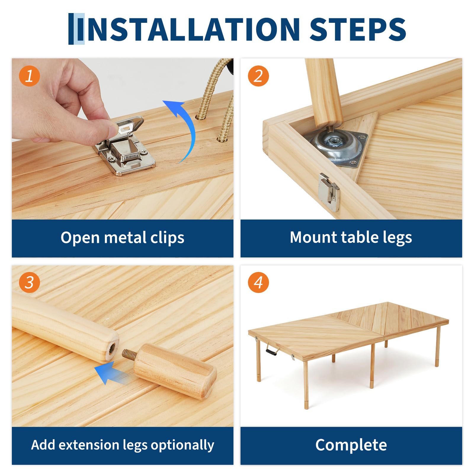 Mesa de picnic plegable para e - Desk Setup Pegboard reseña y precio