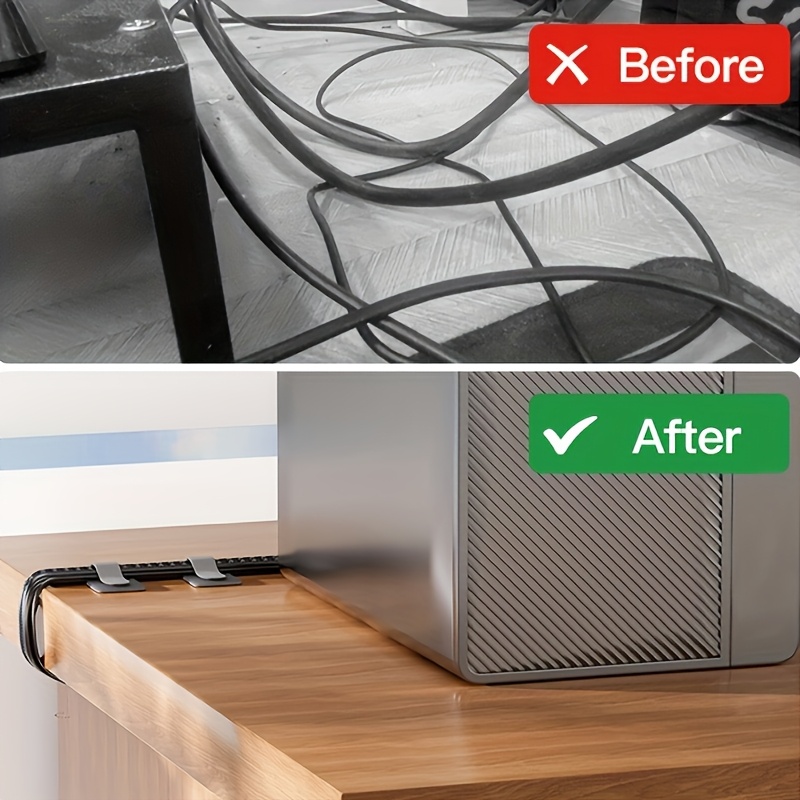 Bridas para cables reutilizabl - Desk Setup Printer reseña y precio