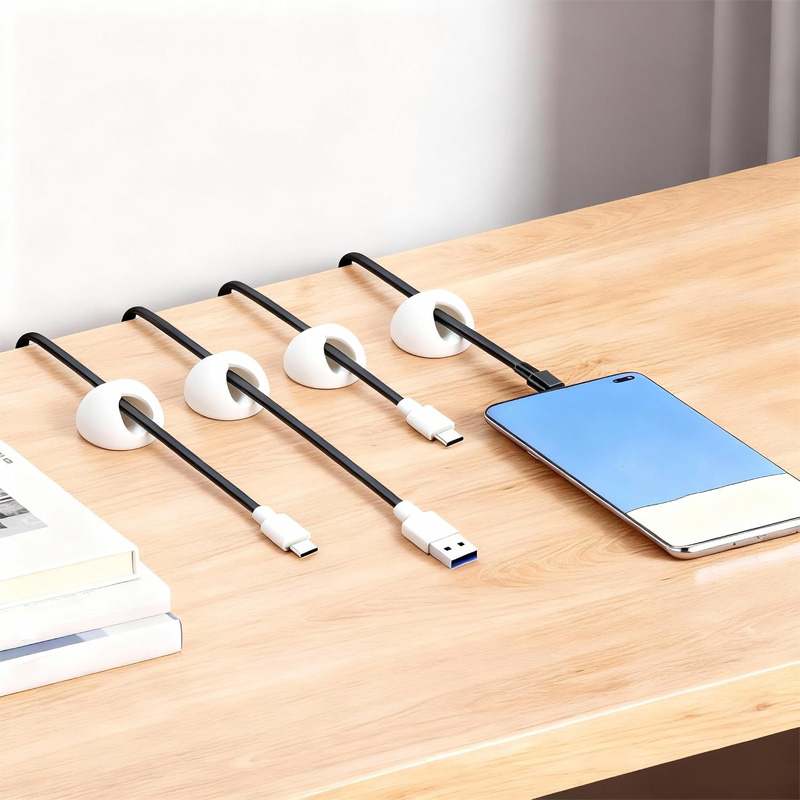 Juego de organizadores de cabl - Desk Setup Equipment reseña y precio