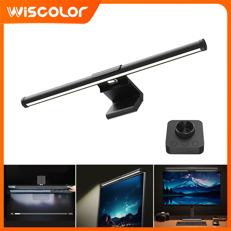 Barra de luz LED para monitor, - Desk Setup Pegboard reseña y precio