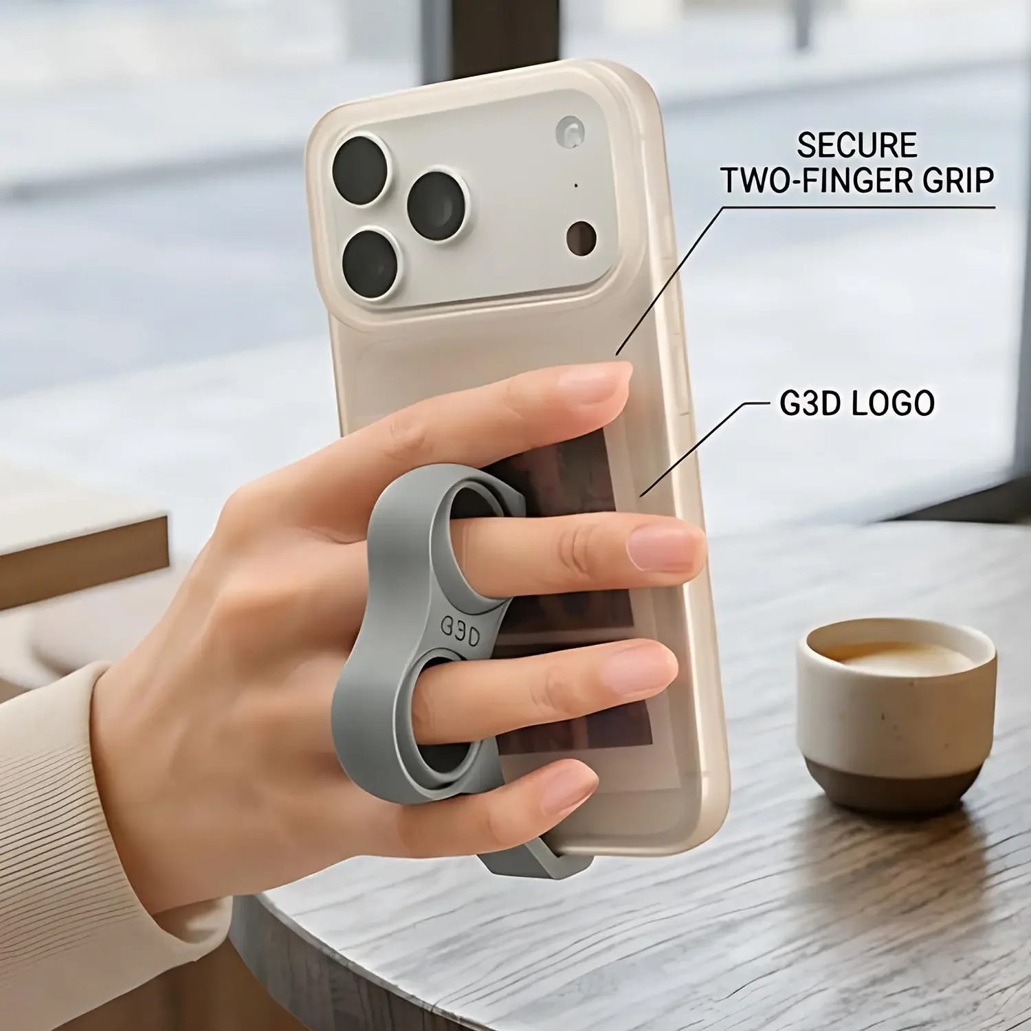 1-3 unidades: soporte con anil - Dual Phone Holder reseña y precio
