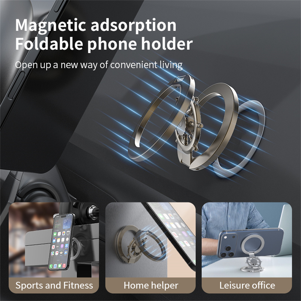 Soporte Magnético para Teléfon - Desk Setup Stand reseña y precio