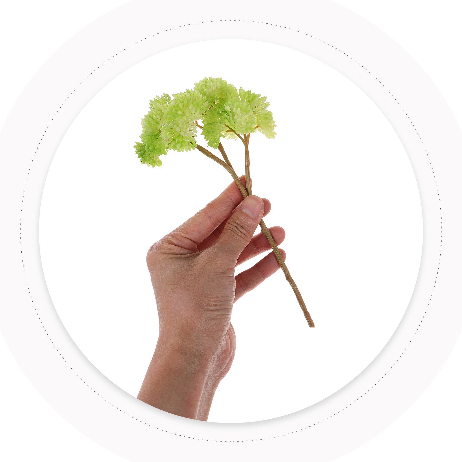 Mini plantas suculentas artifi - Desk Setup With Plants reseña y precio